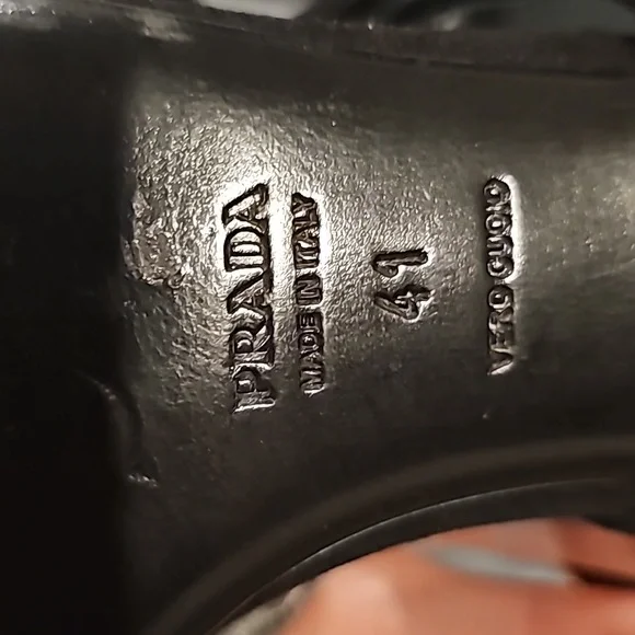 PRADA Strappy Sandal Heels - Size 41 - Picture 3 of 5